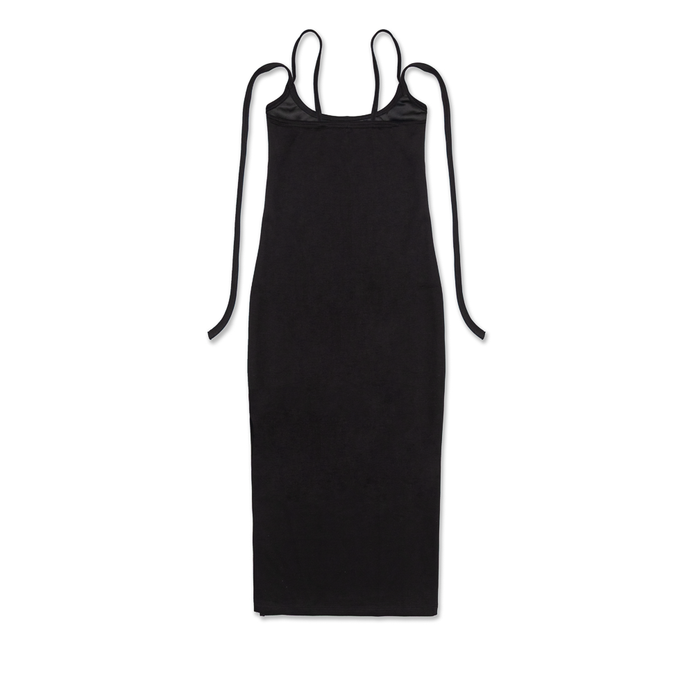 V HALTER DRESS
